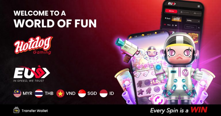 Welcome to a world of fun! 🎉 HOTDOG GAMING and EU9 unite, bringing top-tier slots to players across MYR, THB, VND, SGD, and ID regions. Experience seamless gaming with Transfer Wallet convenience!