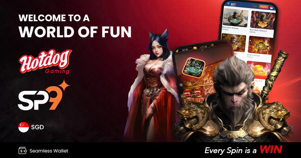 Ready for a world of fun? We thought so! 😉 HOTDOG GAMING and SP9 Casino are now officially partnered, bringing you seamless gaming and thrilling slots like Black Myth: Wukong with Seamless Wallet convenience. What are you spinning first?
