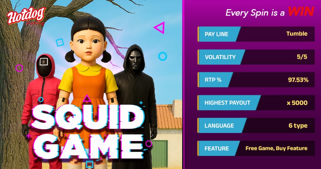 HOTDOG GAMING Squid Game Slot: Master Survival with Strategic Slot Mechanics