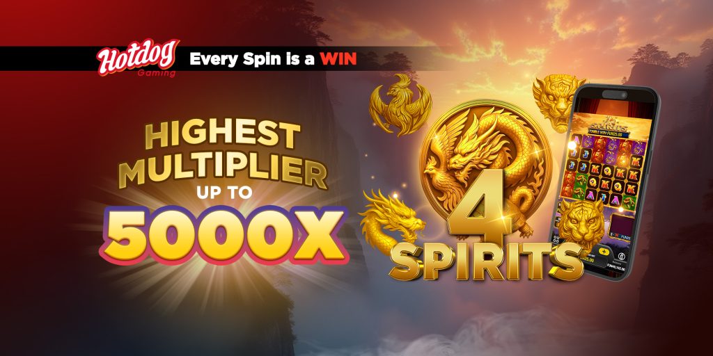 HOTDOG GAMING Four Spirits – Where Strategic Slots Meet Mythical Power