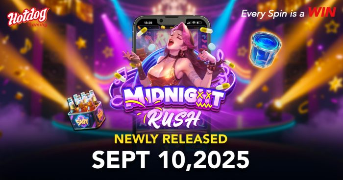 Midnight Rush Slot by HOTDOG GAMING Now Live
