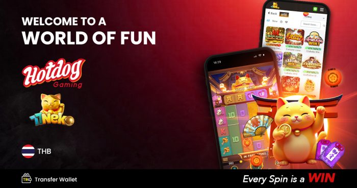 77NEKO Now Live with HOTDOG GAMING’s Top Slot Titles