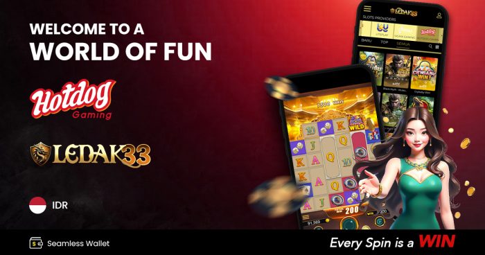 Explore the HOTDOG GAMING Slot Universe, Now on LEDAK33