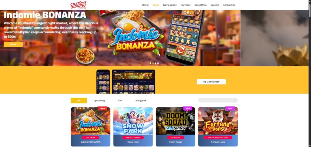 HOTDOG GAMING From Enterprise Power to Player Thrills.