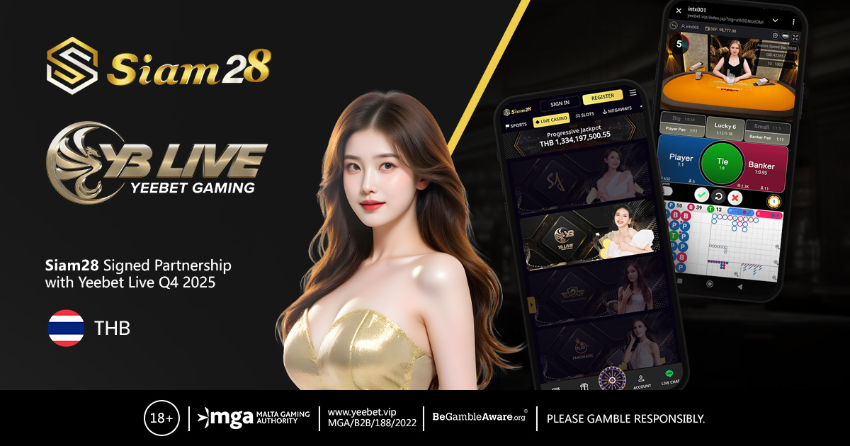 Yeebet Live Lands on Siam28 Live This Q4 — A Better Way to Play Live Casino