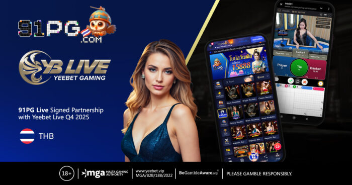 Yeebet Live Brings Professional Dealers and Big Wins to 91PG