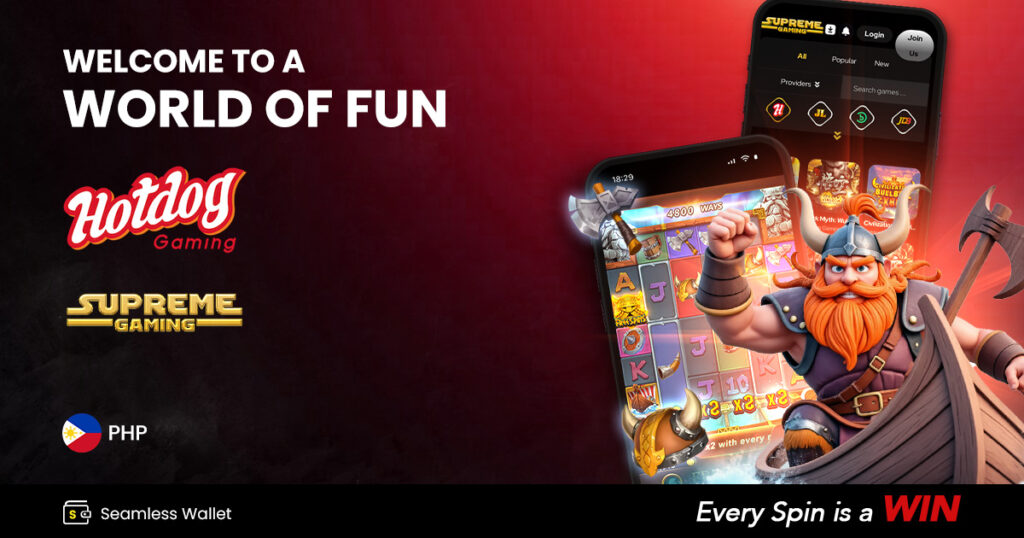 Hotdog Gaming joins Supreme Gaming with a full suite of exciting slot titles.