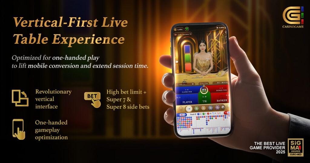 CG Casino: One-handed gameplay optimization that keeps the betting loop smooth and instinctive.