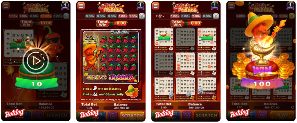 Chili Fiesta — Spicy, high-energy scratch style built for loud creatives.