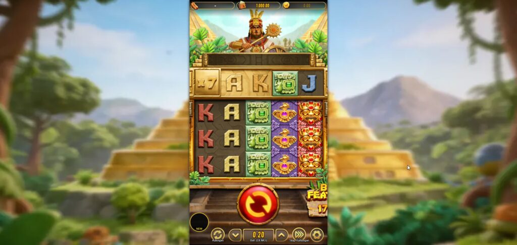 Step into the Temple of the Sun and chase hidden Inca gold in HOTDOG GAMING’s latest adventure slot.
Built on a clean 3×5 reel layout with a fast spin rhythm — easy to start, hard to stop.